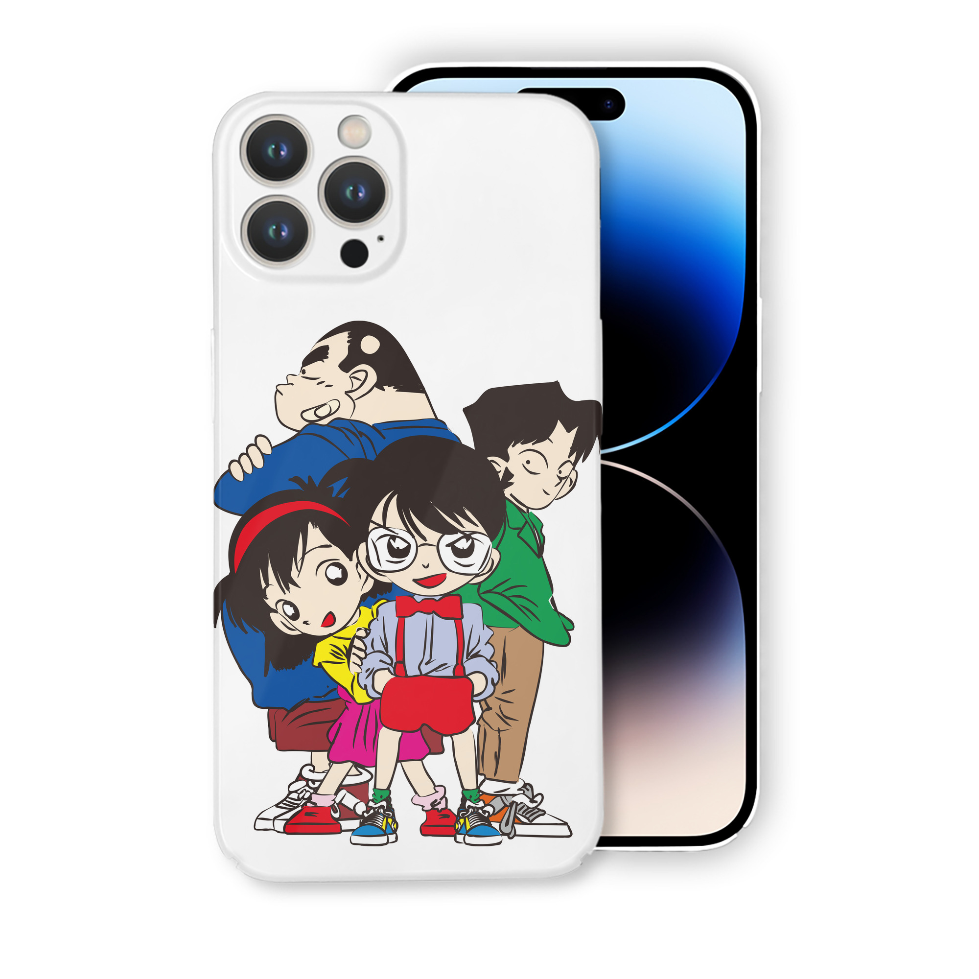 （画像用） 名探偵コナン Detective Conan 【iPhone 14シリーズ対応】ハードケース